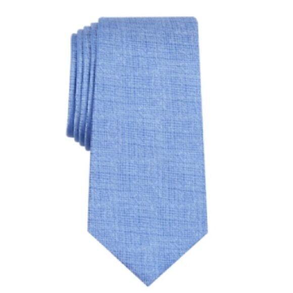 Alfani Men's Solid slim Tie, adult male
It blue color Polyester silk - Picture 2 of 8